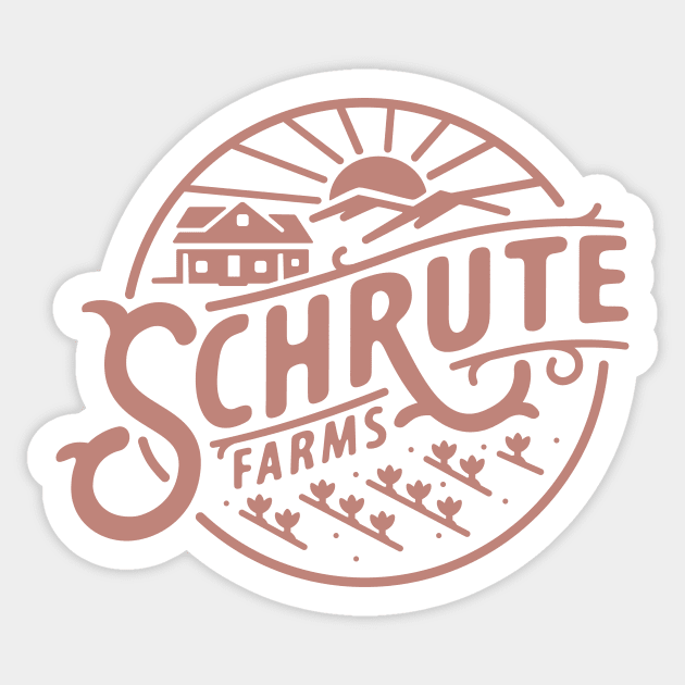 Tuscan Beet Farm Sticker by Good Not Great